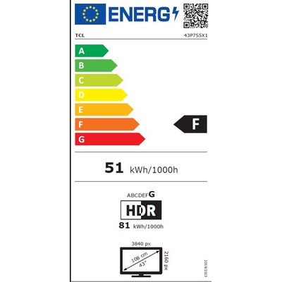 43 TCL 43P755