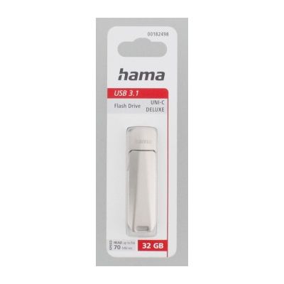 Hama USB flash disk Uni-C Deluxe, USB-C 3.1, 32 GB, 70 MB/s
