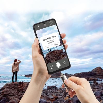 Hama flashPen Laeta Twin 32 GB 10 MB/s, šedá