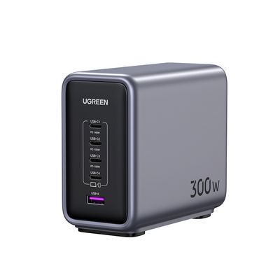 UGREEN 90903B USB-A, USB-C 300W GaN Rychlonabíječka