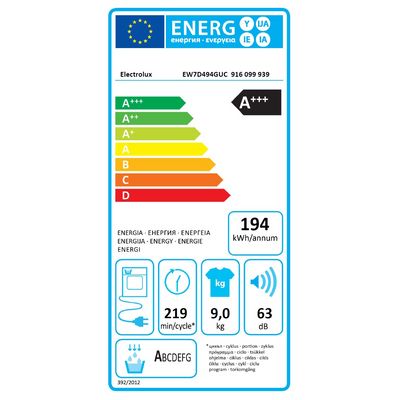 Electrolux EW7D494GUC