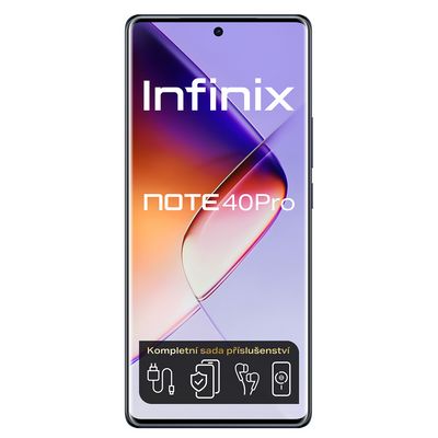 Infinix Note 40 Pro 12+256GB Obsidian Black