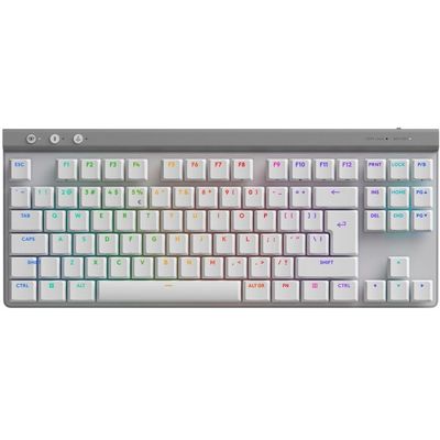 KBC Logitech G515 TKL LIGHTSPEED US INTL - USB, bílá