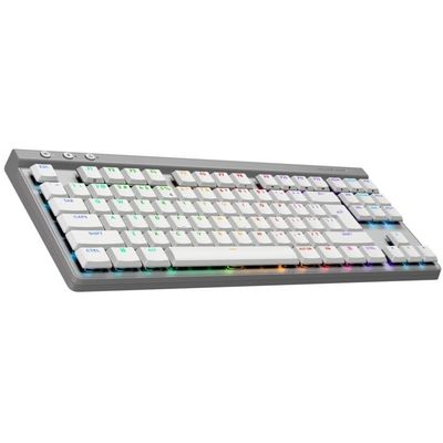 KBC Logitech G515 TKL LIGHTSPEED US INTL - USB, bílá