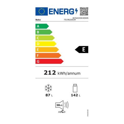 Beko RCSA240K40WN