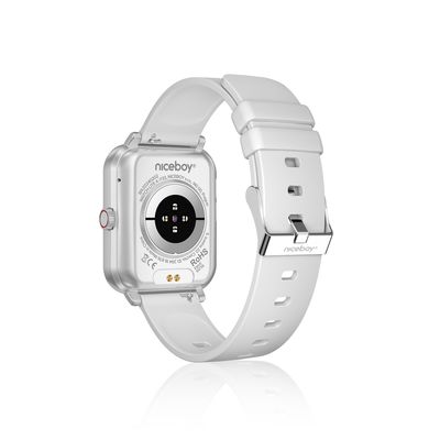 Niceboy WATCH Lite 4, stříbrné