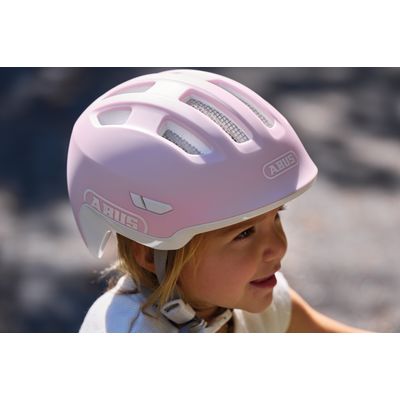 Abus Smiley 3.0 ACE LED pure rose, vel.M ( 55-50) / dětská helma