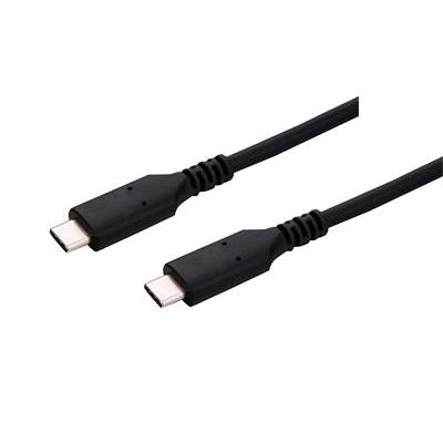 C-TECH USB 4.0, Type-C (CM/CM), PD 100W, 40Gbps, 1m, černý