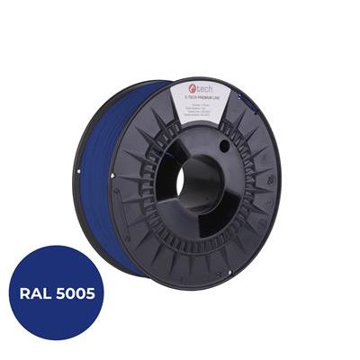 C-TECH PREMIUM LINE, ABS, signální modrá, RAL5005, 1,75mm, 1kg