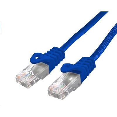 C-TECH kabel patch cord Cat6, UTP, modrý, 3m