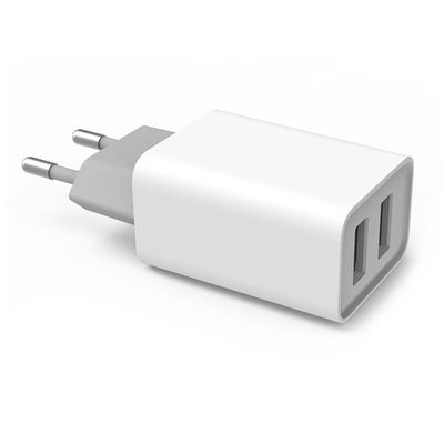 ColorWay 2x USB/ síťová nabíječka/ 10W/ 100V-240V/ Bílá