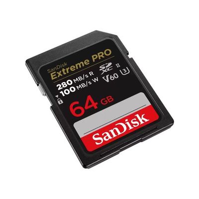 SanDisk SDXC Extreme PRO 64GB UHS-II U3, V60