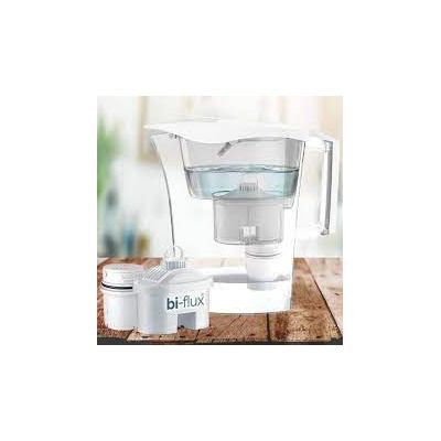 Laica UFSAC Set filtrační konvice PREDATOR + Bi-flux filtru + Germ-Stop filtru + aktivační pumpa, bílá