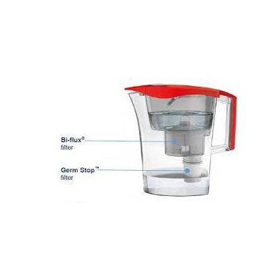 Laica UFSAC Set filtrační konvice PREDATOR + Bi-flux filtru + Germ-Stop filtru + aktivační pumpa, bílá