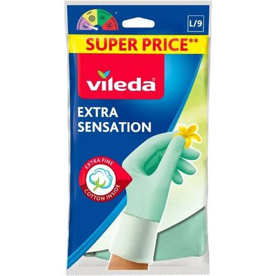 Vileda 167394 Rukavice Extra Sensation M