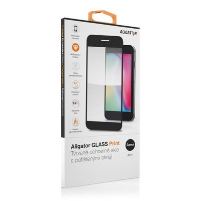 Aligator ochrana displeje GLASS PRINT Xiaomi Poco M4 Pro černá