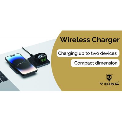 Skládací wireless nabíječka Viking WN21