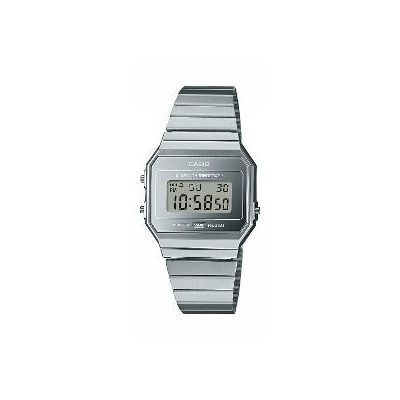 Casio A700WEV-7AEF Unisex náramkové hodinky, stříbrná