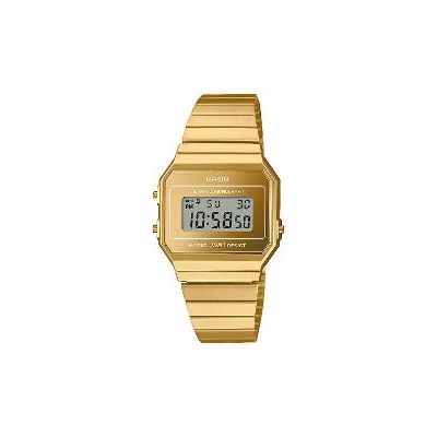 Casio A700WEVG-9AEF Unisex náramkové hodinky, zlatá