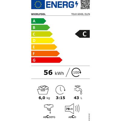 Whirpool TDLR 6040L EU/N