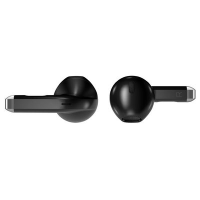 CONNECT IT True Wireless SonicBass sluchátka do uší s mikrofonem, ČERNÁ