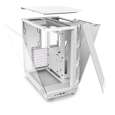 NZXT H6 Flow RGB, bílá