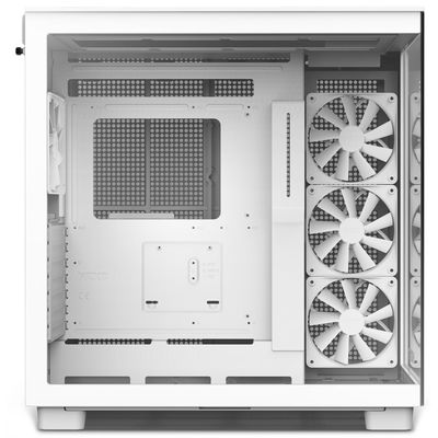 NZXT H9 Flow, bílá