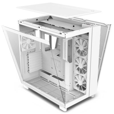 NZXT H9 Flow, bílá