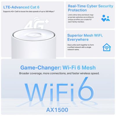 TP-Link Deco X10-4G(1-PACK)