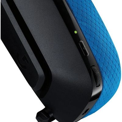 Logitech G535 LIGHTSPEED Wireless Gaming Headset, černá/modrá