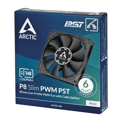 ARCTIC P8 Slim PWM PST