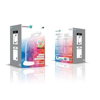 CONNECT IT GLOW stolní Led lampička, BÍLÁ