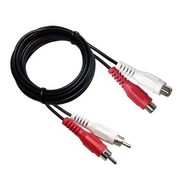 Kabel 2x Cinch-2x Cinch, M/F 15