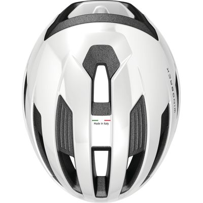 Abus WingBack shiny white vel.L (57-61)