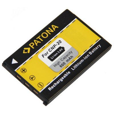 Patona PT1023 - Casio NP-20 600mAh Li-Ion
