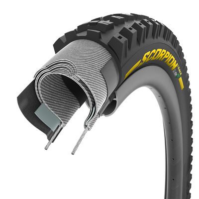 Plášť Pirelli Scorpion Race DH T, 29 x 2.5, DualWALL, 65 tpi - drátová patka, SmartEVO DH,