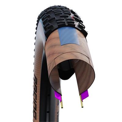 Schwalbe plášť RACING RAY 29x2.35 SuperRace TLE Addix Speed transparent sidewall skládací