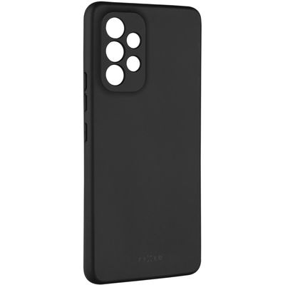 Zadní pogumovaný kryt FIXED Story pro Samsung Galaxy A53 5G, černý