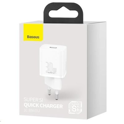 Baseus Super Si rychlonabíjecí adaptér IC 30W bílá