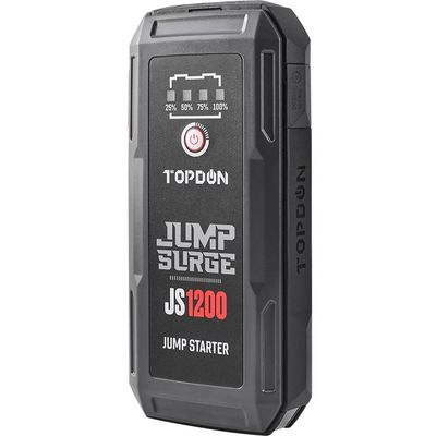 TOPDON Car Jump Starter JumpSurge 1200, 10000 mAh