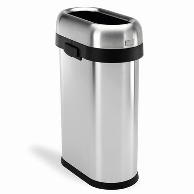 Simplehuman Odpadkový koš do komerčních prostor Slim 50 l, otevřený
