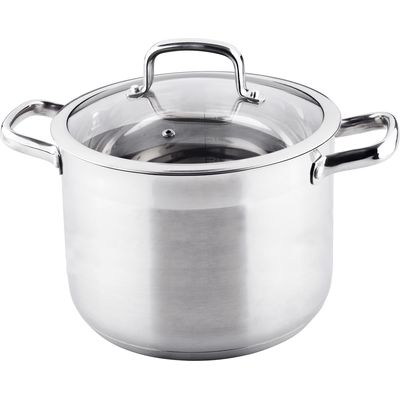 Lamart LTSS2418 Nerezový hrnec se skleněnou poklicí PRESTIGE, 7,9 l
