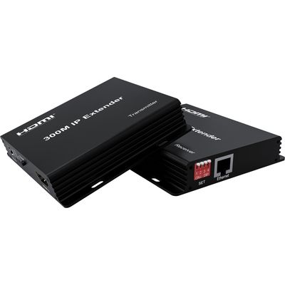 PremiumCord HDMI Full HD 1080p IP extender na 300m, over Ethernet, pro počítačovou síť