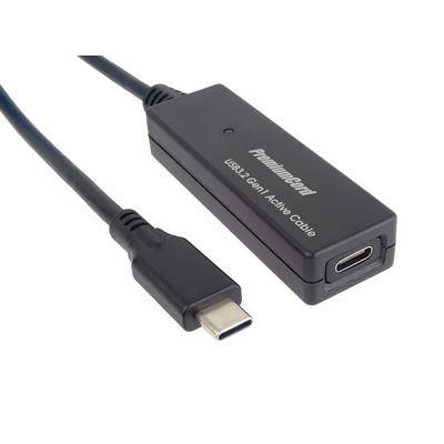 USB-C repeater a prodlužovací kabel Male-Female, 5Gbps 5m