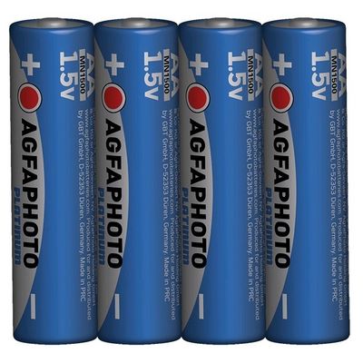 AgfaPhoto Power alkalická baterie LR06/AA, shrink 4ks