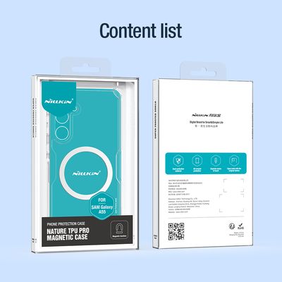 Nillkin Nature TPU PRO Magnetic Kryt pro Samsung Galaxy A55 5GTransparent