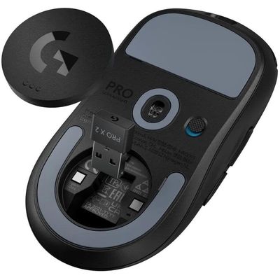 Logitech G PRO X SUPERLIGHT 2 LIGHTSPEED Gaming Mouse, černá