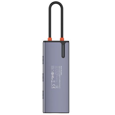 ColorWay 6v1 USB hub/ 1x USB-C/ 1x RJ45/ 4x USB-A