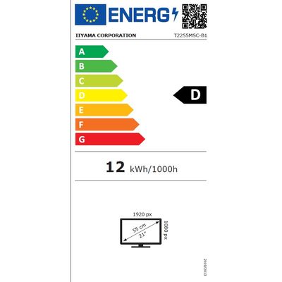 iiyama T2255MSC-B1 21,5