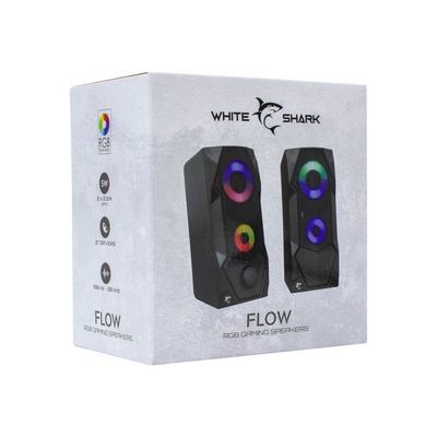 White Shark FLOW, 2.0/5W, černé